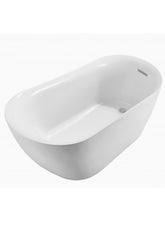 ROMANO Gloss White Freestanding Bathtub 1500mm And 1700mm